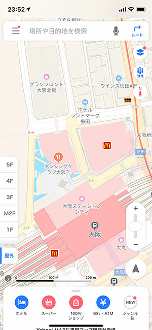 AppleMap15_FloorsYahooMap