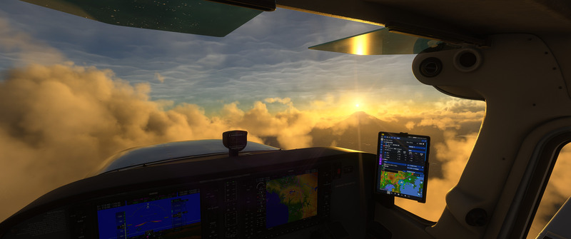 MSFS2024_202608_78C172SunsetMtFuji_Cockpit