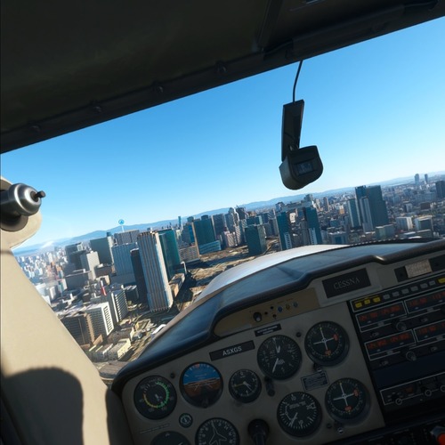 MSFS2020_202403_88VR_toOsakaStation