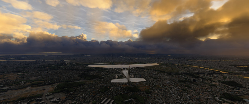 MSFS2024_202608_48C172toRainyTokyo