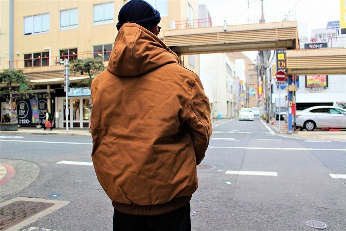 Carhartt USA=Duck Quilted Flannel-Lined Active Jacket＆＝RAP 