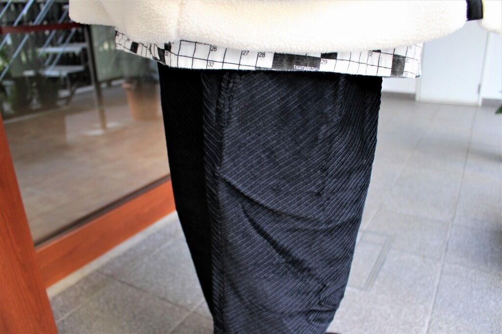 TIGHTBOOTH PRODUCTION=BIAS CORD BAGGY SLACKS STYLE! 冬のボトムス