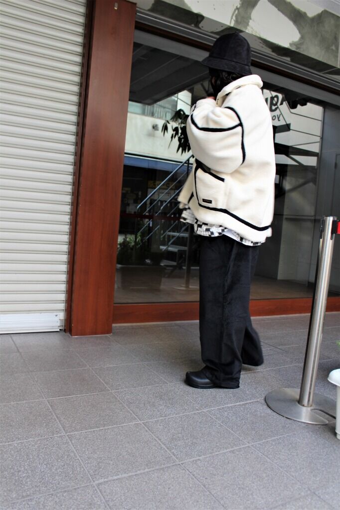 正規品・日本製 TIGHTBOOTH BIAS CORD BAGGY SLACKS ホワイト - パンツ
