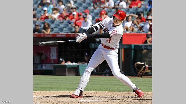 大谷翔平16号ホームランNHK