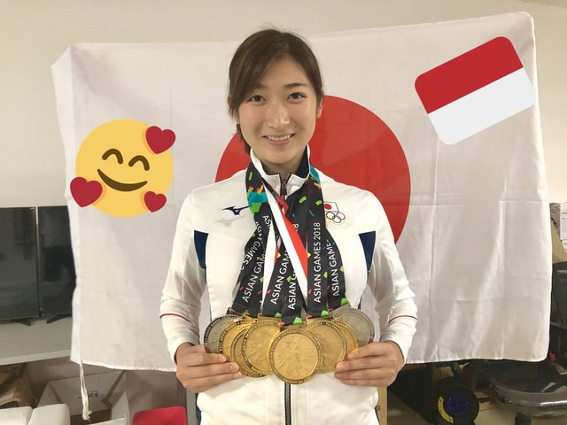 池江璃花子のアジア大会６冠達成に世界から祝福 メダル8個を首にかけた写真も話題に 海外の反応 旧 海外の反応 ディミヌート