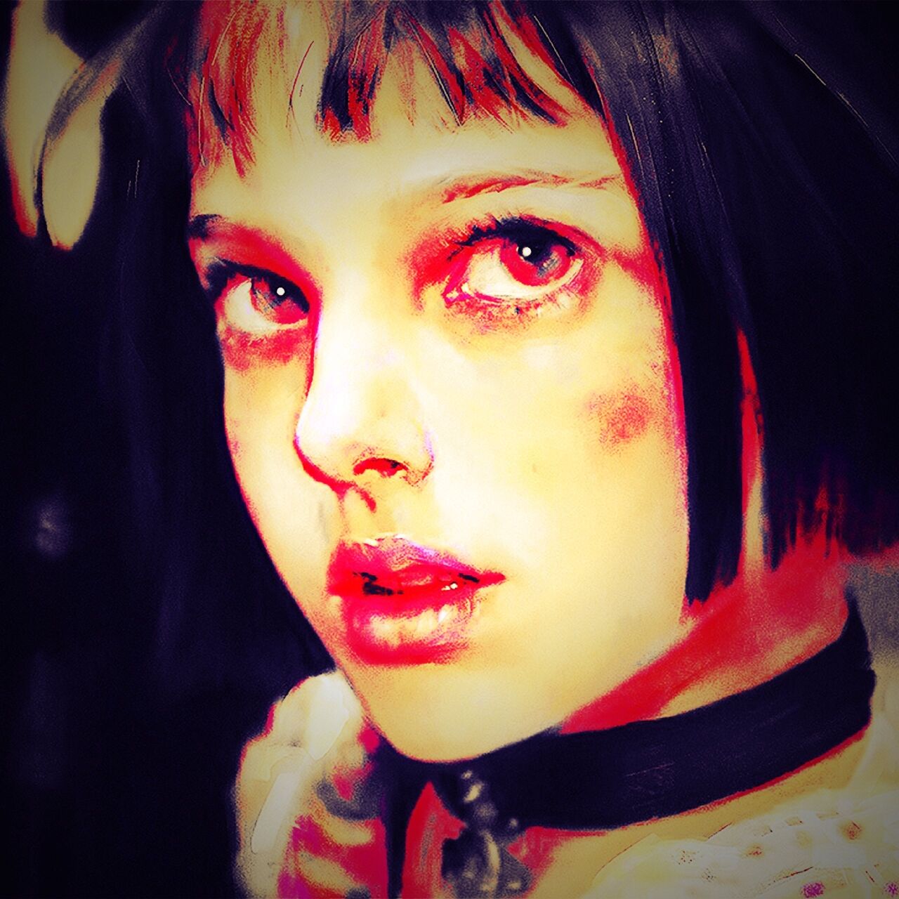 昔感動して泣いた映画レオン 殺し屋もいい仕事だなって思った 職安に募集ないかな 童子繭の写真加工土壌photos Effect Thermography Nude 照片效果