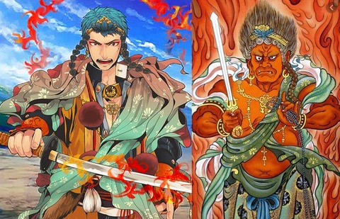 刀剣乱舞 山伏国広 極のデザインが画家 古田瑞洸先生の 不動明王 赤不動 の盗用なのではないかと指摘される 運営も 実装内容に不備があることを確認 と発信 同人速報