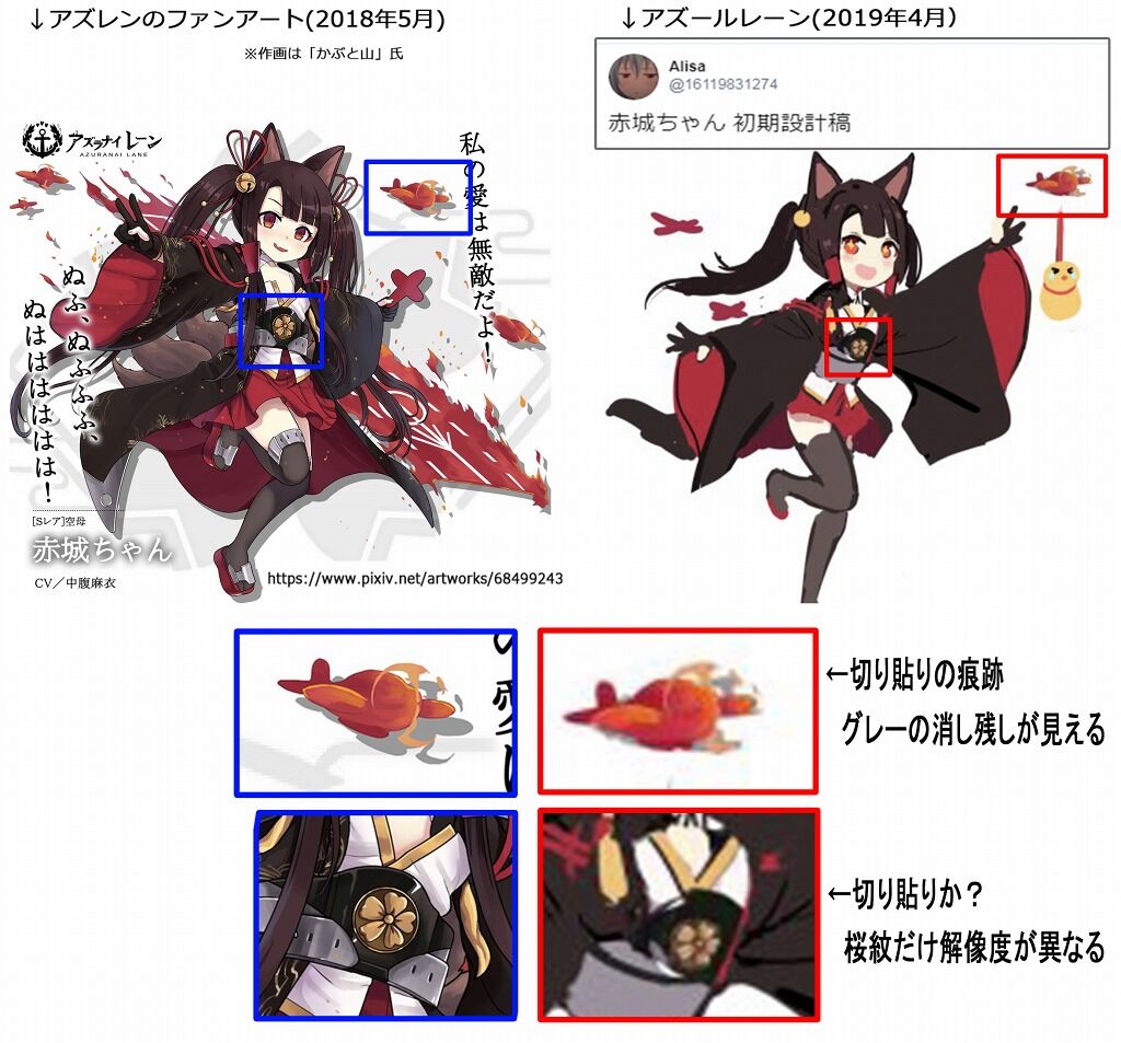 アズレン Alisa先生が公式画集などに描いた狐が アタモト先生の タヌキとキツネ に似てるって話だけど 同人速報 アズレン Alisa先生が公式画集などに描いた狐が アタモト先生の タヌキとキツネ に似てるって話だけど 同人速報