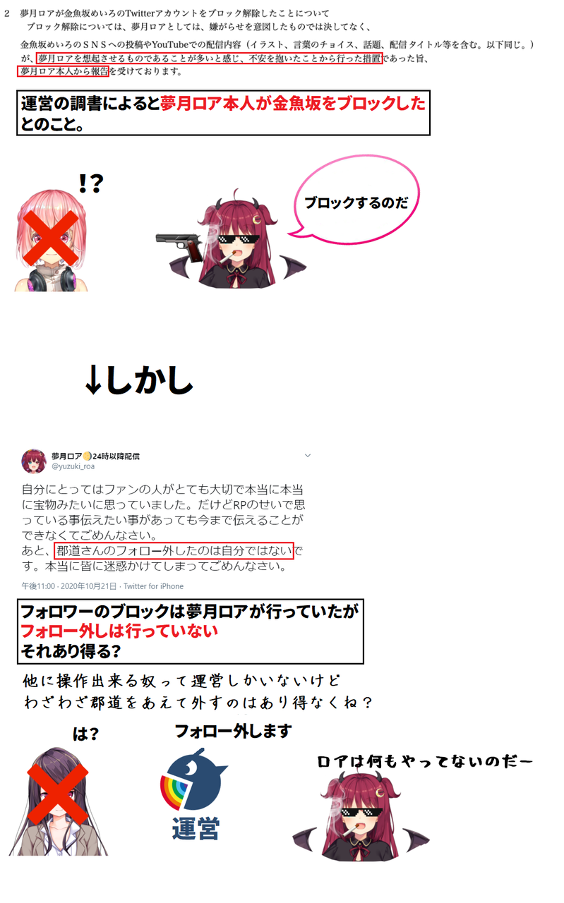 にじさんじ金魚坂めいろ訛り騒動 郡道美玲さん 夢月ロアさんをtwitterでブロックした後解除してフォローし直したりはしてません 再評価 同人速報