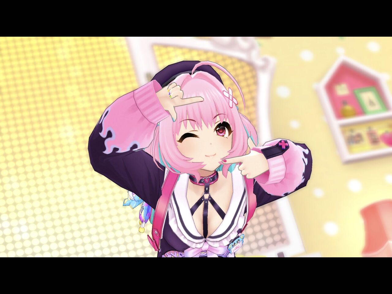 デレステ 夢見りあむちゃん 新ssrでランドセル背負ったり目が死んでる状態で過去の黒髪の自分 を幻視したりと闇が深い 同人速報
