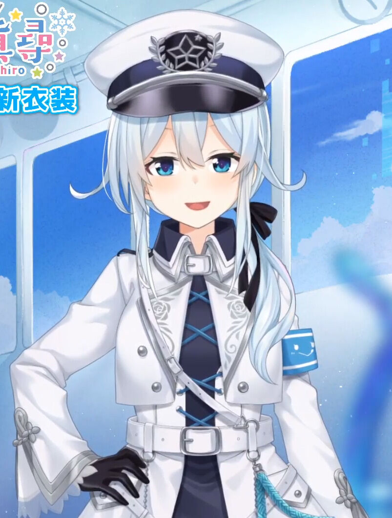 にじさんじ まひまひこと雪城眞尋さんの新衣装 ショートカットチワワ耳白軍服が大好評 同人速報