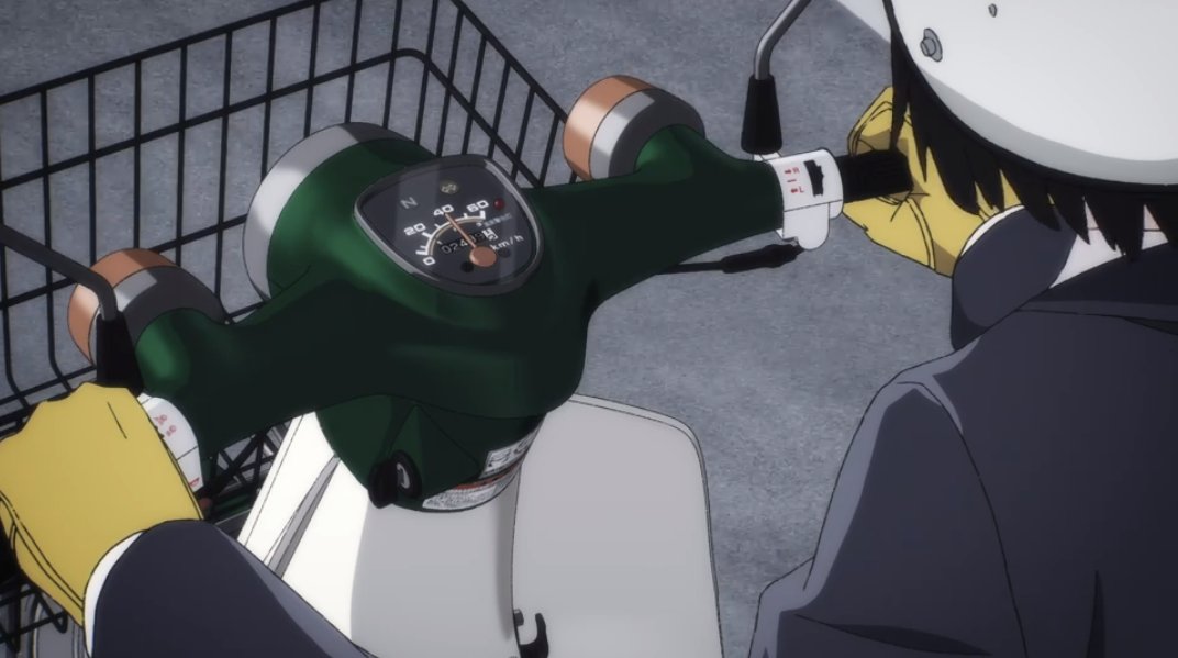 スーパーカブ アニメ6話で免許を取ってから1年未満の小熊が礼子とタンデムをしたことに 道交法違反だ と言う意見がでる 炎上とはいかないまでも一部で論争に 同人速報