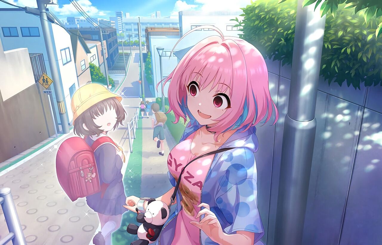 デレステ 夢見りあむちゃん 新ssrでランドセル背負ったり目が死んでる状態で過去の黒髪の自分 を幻視したりと闇が深い 同人速報