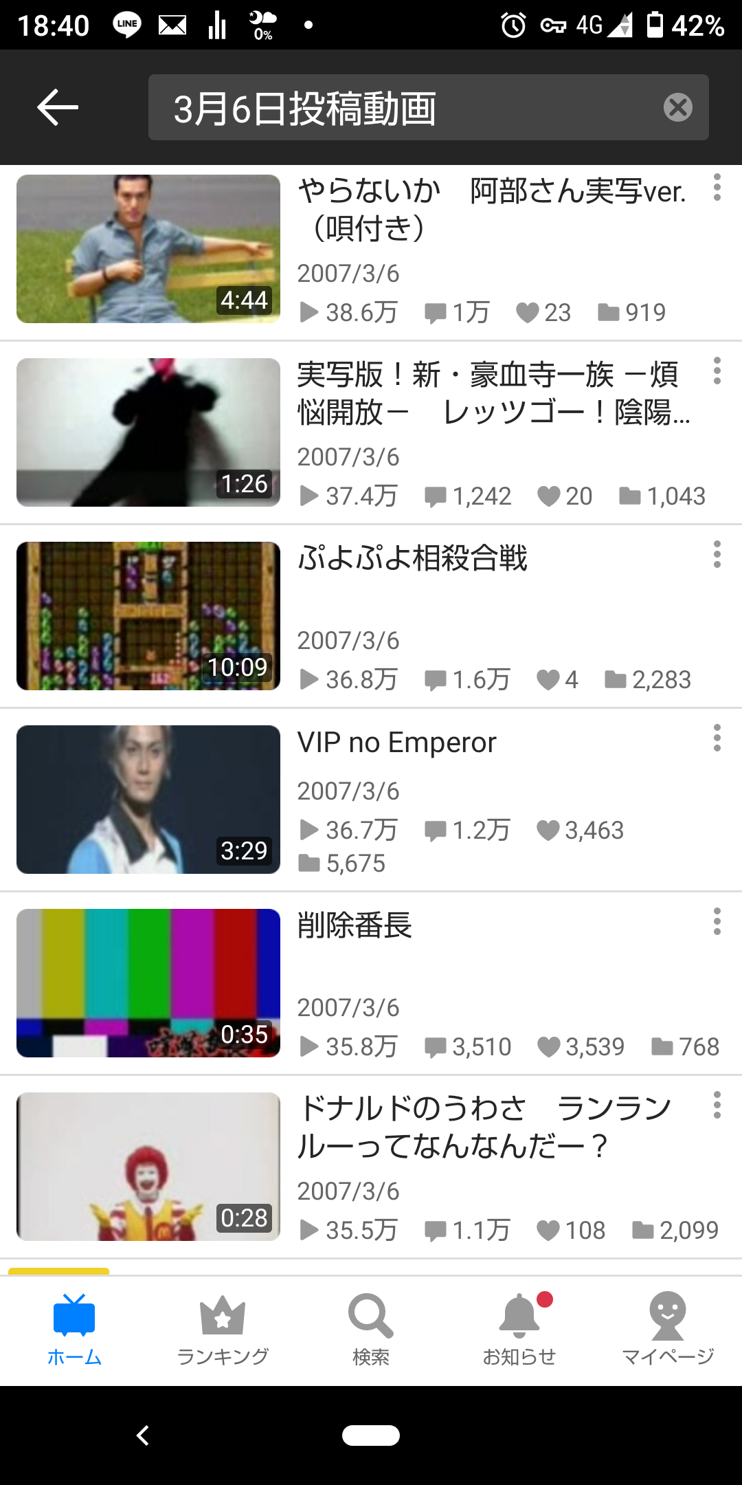 15年前の今日ニコニコ動画に投稿された動画一覧がレジェンド過ぎるｗｗｗｗｗｗｗｗｗｗｗｗ 同人速報