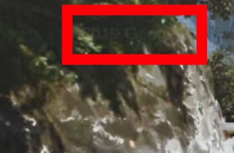 ゆるキャン 二話の路面凍結の背景の崖に 19google の文字が写っているとのこと ストリートビューのトレースか画像を加工して使用したか 同人速報