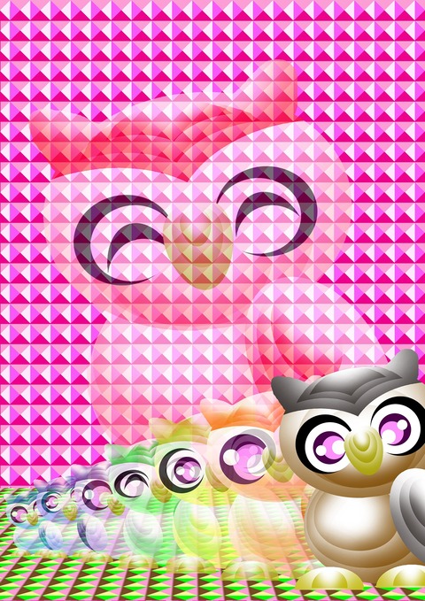 半透明キャラクター11