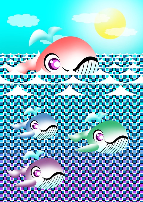 海中生き物－４
