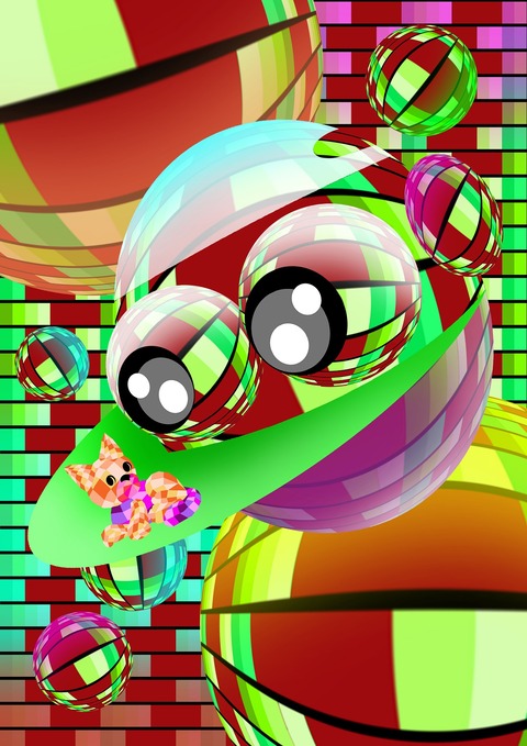 上下反転顔－３