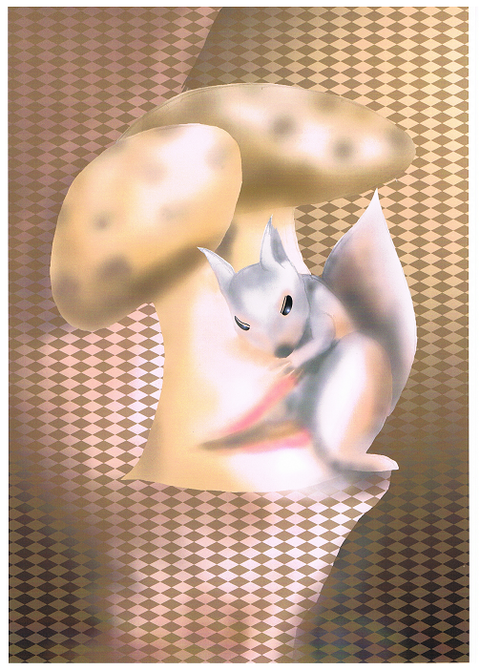 キノコ狩り