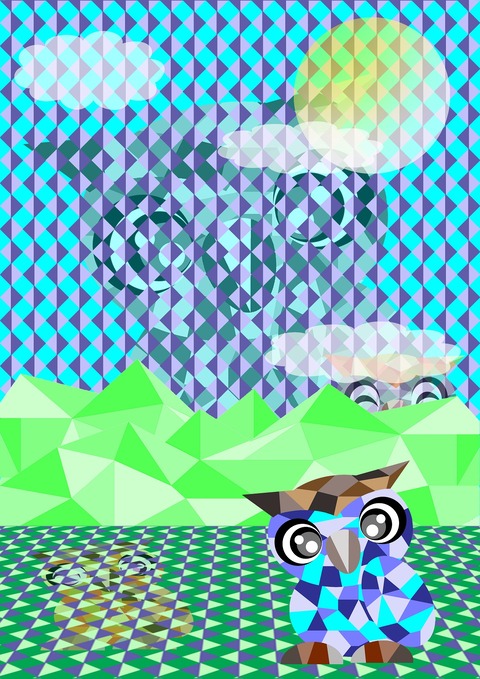 半透明キャラクター５