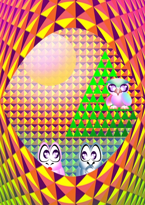 奥行きアート－６