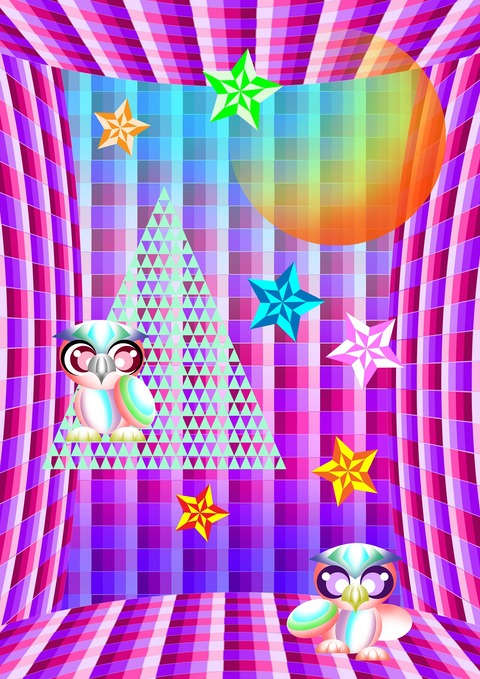 奥行きアート－５