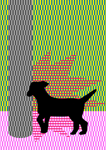 ことわざ 犬が電柱に だまし絵気分のイラスト日記 Doumeiのブログ