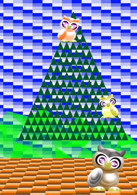 七色フクロウ－11