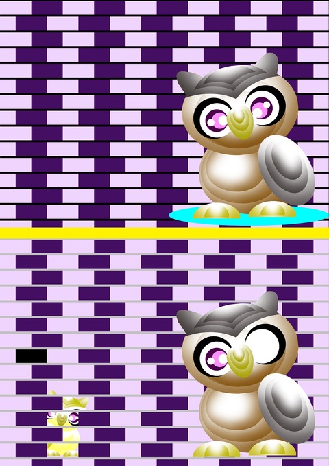 キャラと間違い探し－２