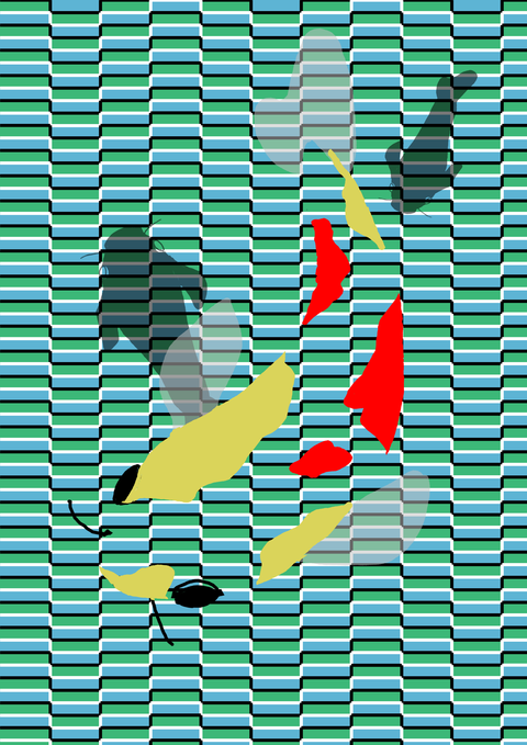 隠れコイ－４