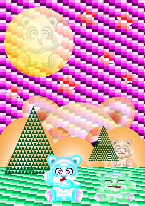 半透明キャラクター3