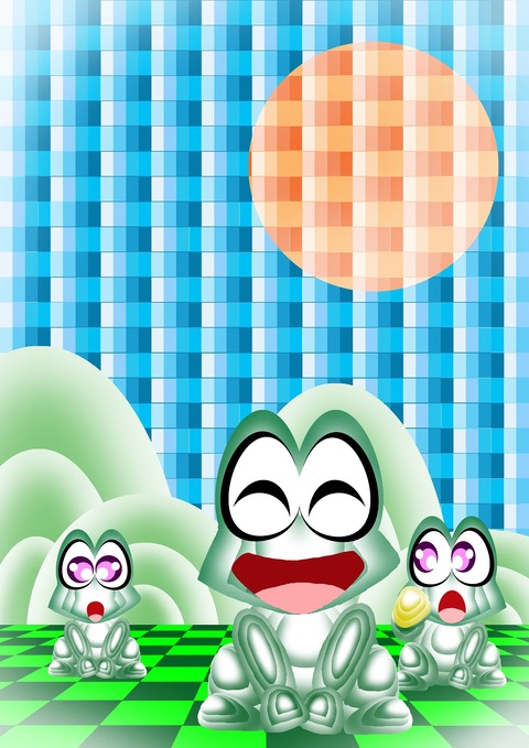 陶芸ガエル－１１