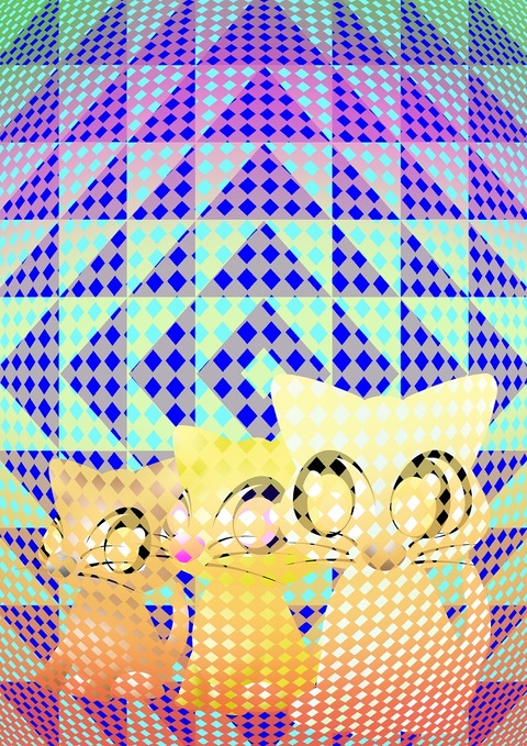 ぼかし模様－９