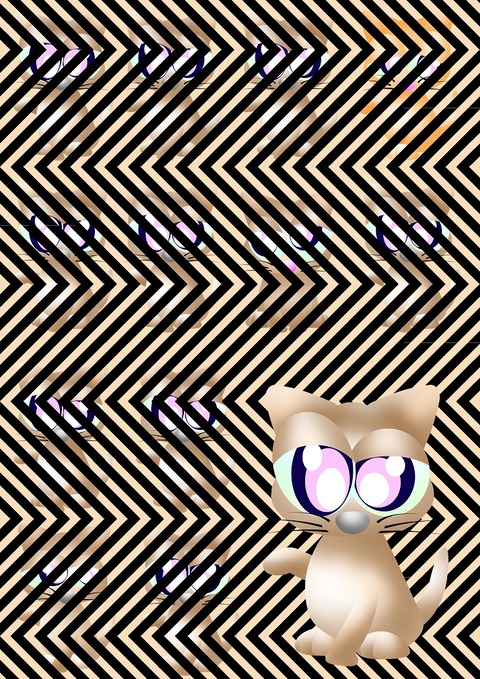 仲間外れ絵(ジグザグ編)～６
