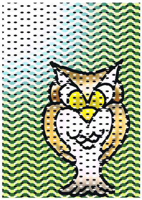 ユラユラ・ふくろう－２(ブログ）