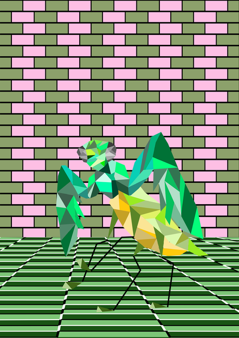 パンダ＆カマキリ－６