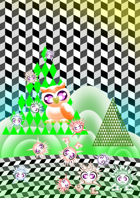 立体クジラ＆イガうにくん－11