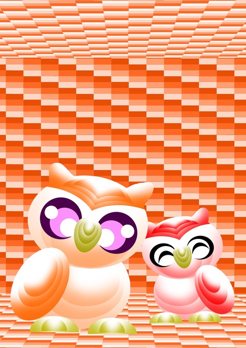 七色フクロウ－３