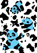 (P)隠れパンダ－解答