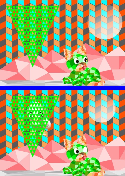 立体キャラ＆間違い５－11