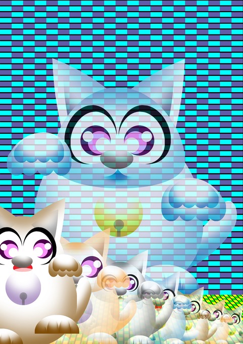 半透明キャラクター12