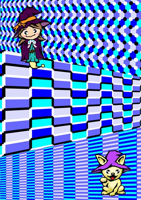 3種類の壁紙 だまし絵気分のイラスト日記 Doumeiのブログ 3種類の壁紙 だまし絵気分のイラスト日記 Doumeiのブログ