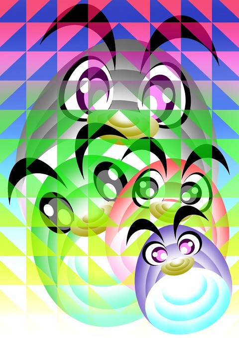 三角形グラデーション-5