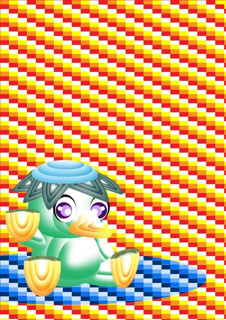 カッパの絵 だまし絵気分のイラスト日記 Doumeiのブログ