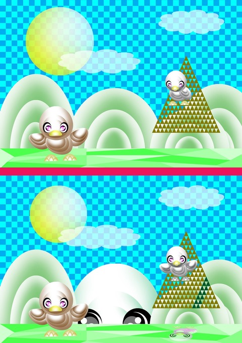 間違いキャラ探し－12