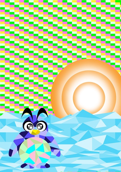 立体ペンギン－６