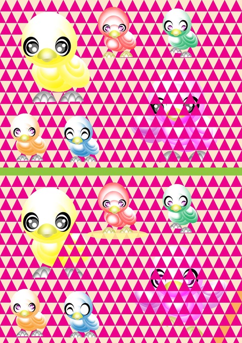 間違いキャラ探し－11