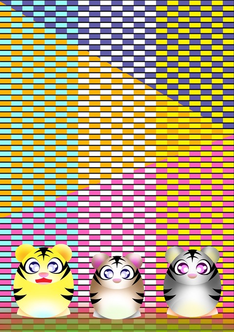 複色壁－12