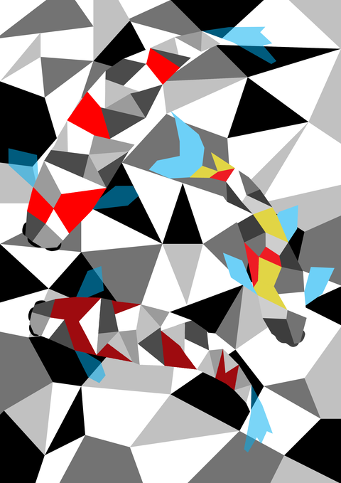 立体-鯉アート-5