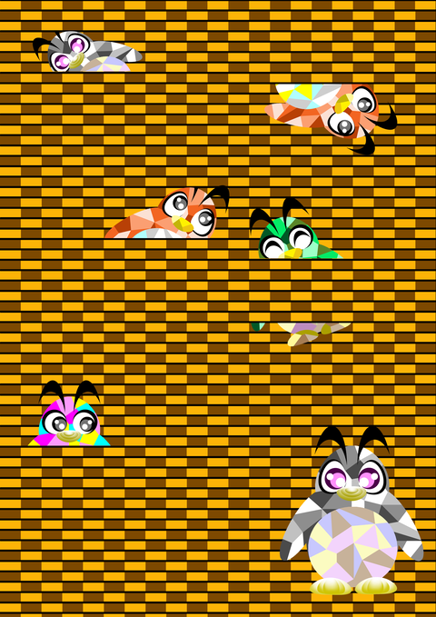立体ペンギン-5